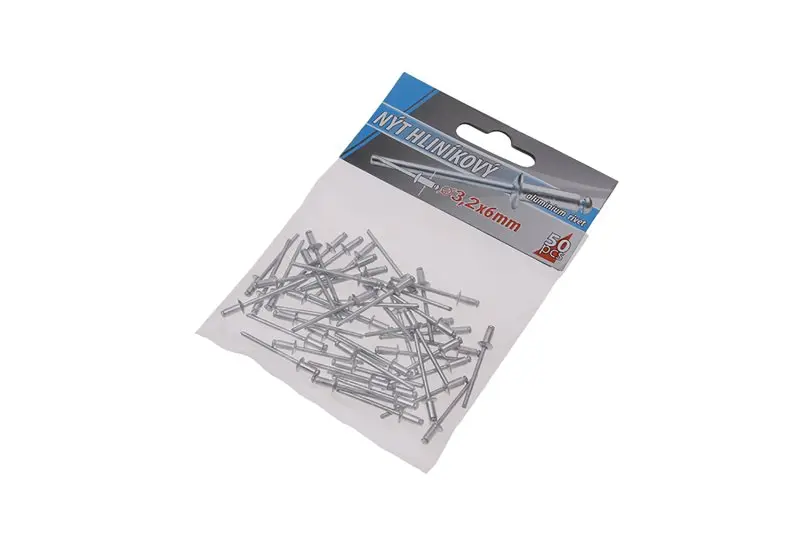 Alu nity 3.2x6mm 50ks, Levior 23970 (L23970)