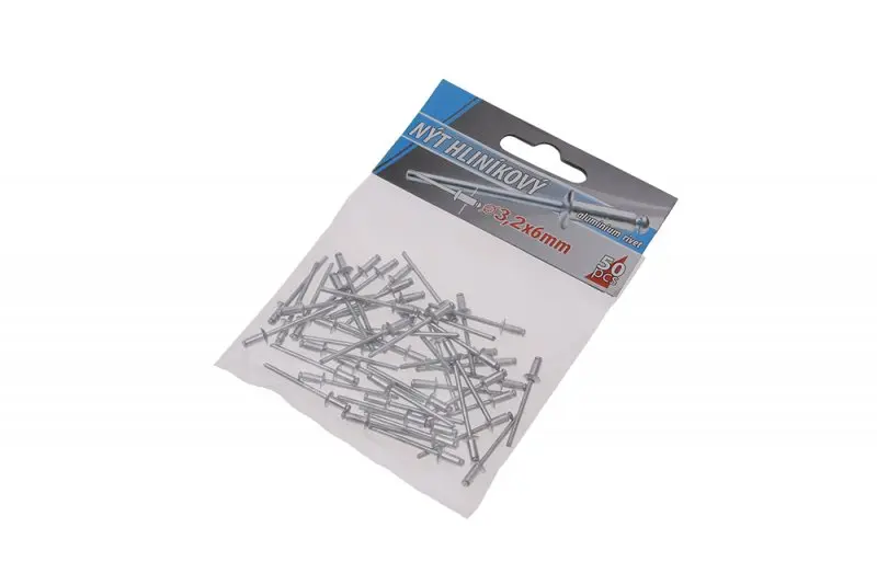 Alu nýty 3.2x6mm 50ks (L23970)