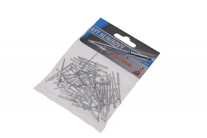 Alu nýty 3.2x14mm 50ks (L23974)