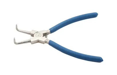 Kliešte 225 mm na vnútorné poistné krúžky BGS10065-4, zahnuté 90° (BGS100650-4)