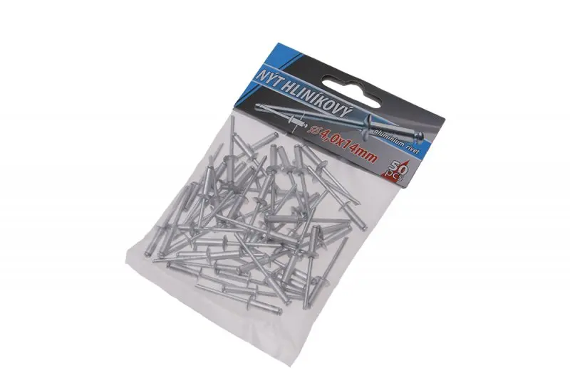 Alu nýty 4.0x14mm 50ks (L23979)