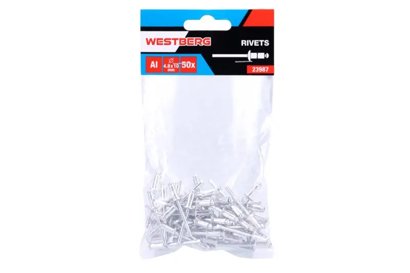 Alu nity 4.8x10mm 50ks, Levior 23987 (L23987)