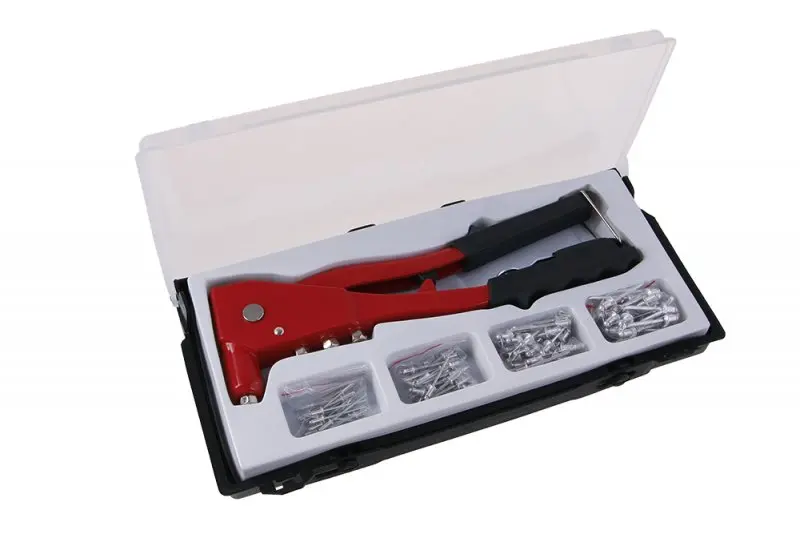 Nýtovací kleště + nýty (L24005)