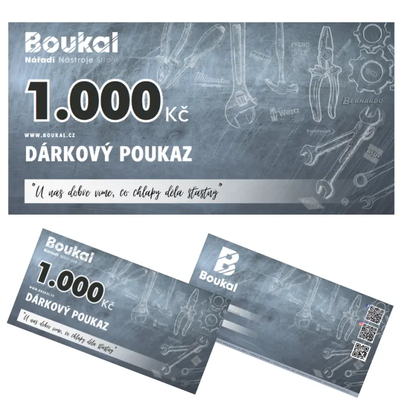Dárkový poukaz v hodnotě 1.000 Kč