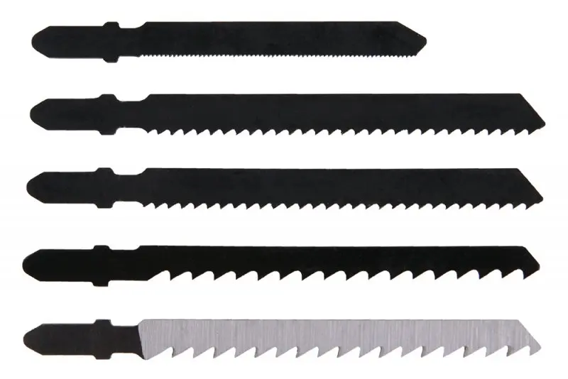 Sada přímočarých pilek 5ks (dřevo+kov) (L24045)