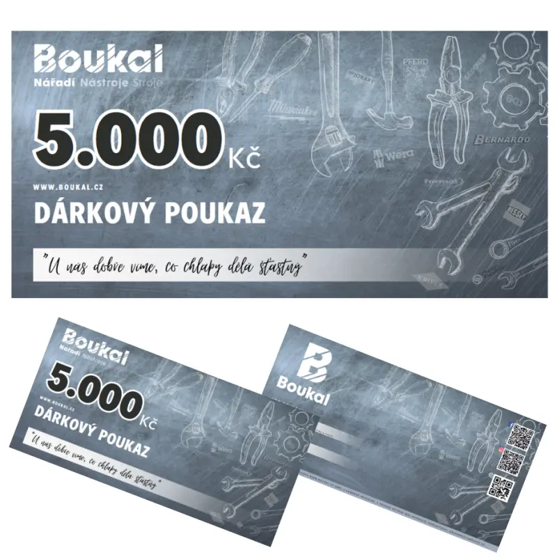 Dárkový poukaz v hodnotě 5.000 Kč