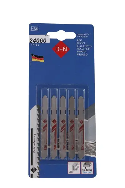 Přímoč.pilka 5ks 50mm/1mm,HSS,31007 (L24060)