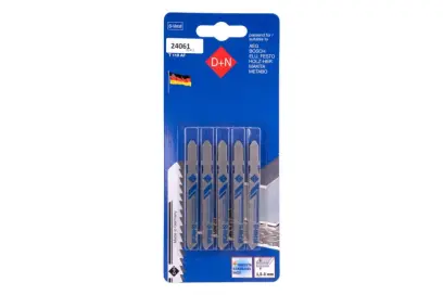 Plátky do priamočiarej pílky 5ks 50mm/1mm, HSS, 31012, Levior 24061 (L24061)