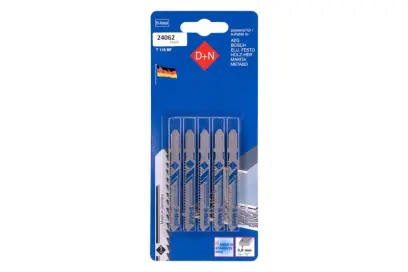Plátky do priamočiarej pílky 5ks 50mm/1mm, HSS, 31020, Levior 24062 (L24062)