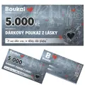 Dárkový poukaz k valentýnu v hodnotě 5.000 Kč