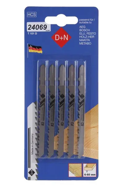 Přímoč.pilka 5ks 75mm/1.45mm,HCS,32_240 (L24069)