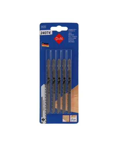 Plátky do priamočiarej pílky 5ks 85mm/1,45mm, HCS, 32740, Levior 24074 (L24074)