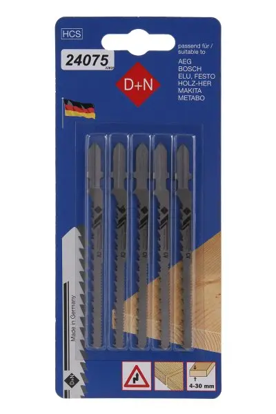 Přímoč.pilka 5ks 75/1.45mm,HCS,32825 (L24075)