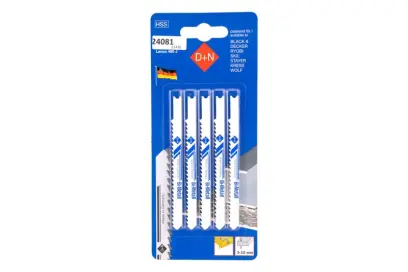 Plátky do priamočiarej pílky B&D 5ks 75mm/1mm, HSS, 11030, Levior 24081 (L24081)