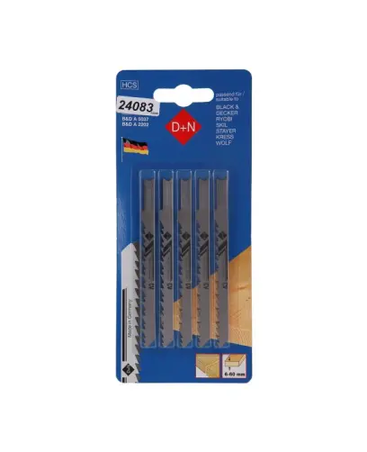 Plátky do priamočiarej pílky B&D 5ks 75mm/1,45mm, 12240, Levior 24083 (L24083)