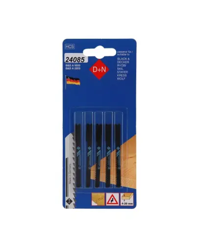 Plátky do priamočiarej pílky B&D 5ks 50mm/1mm, 12420, Levior 24085 (L24085)