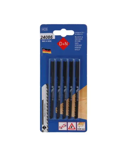 Plátky do priamočiarej pílky B&D 5ks 75mm/1,3mm, 12440, Levior 24086 (L24086)