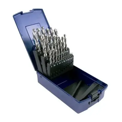 Sada špirálových vrtákov RATIOLINE pr. 1-13 mm podľa DIN 338. HSS-GK (25 ks) (DAT333847525)