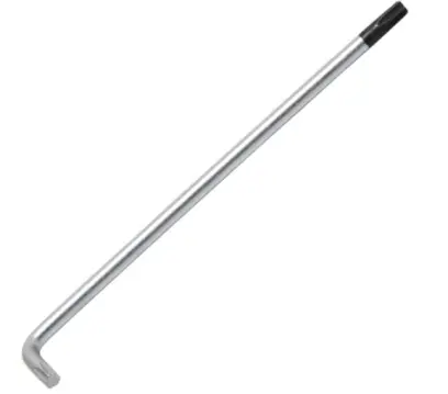 Zástrčný klíč T-profil T50 BGS100794-T50 velmi dlouhý (pro Torx) s otvorem/bez otvoru (BGS100794-T50)