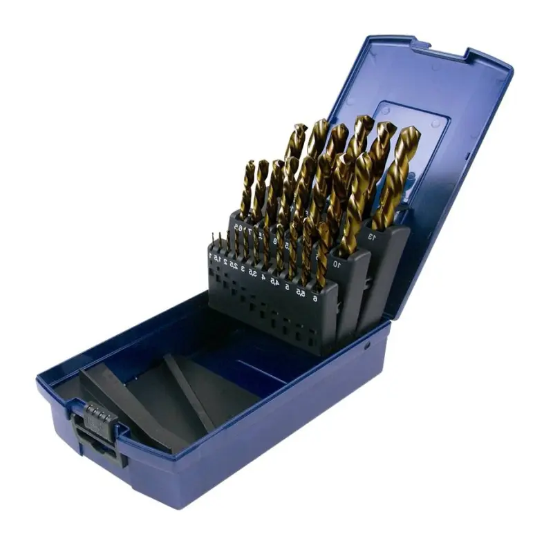 Sada spirálových vrtáků RATIOLINE pr. 1-13 mm dle DIN 338. HSS-Co (25 ks) (DAT333857525.10)