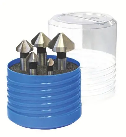 Sada záhlubníků RATIOLINE 90° s válcovou stopkou. HSS-Co (5 ks) (DAT3533526505)