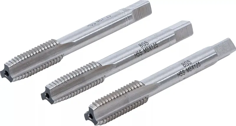 Sadový závitník M8 x 1,25 mm BGS100934 HSS-G (BGS100934)