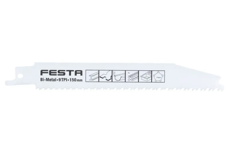 Pílový list FESTA na holubičí chvost 150x19x1mm BiM 3ks (L24306)