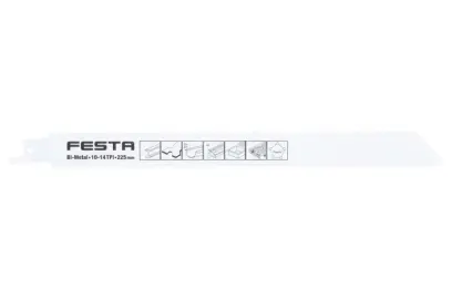 Pílový list FESTA na holubičí chvost 225x19x1mm BiM 3ks (L24308)