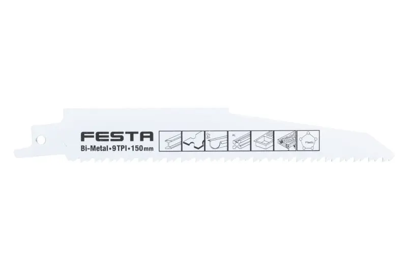 Pílový list FESTA na holubičí chvost 150x22x1,6mm BiM 3ks (L24310)