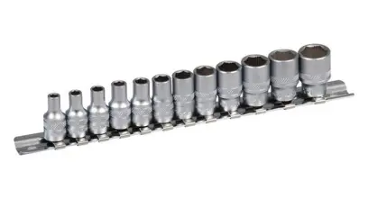 Projahn 4017 Gola sada 1/4" - 17 dielov GearTech s priechodnou račňou (DATPJ4017)