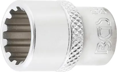 Nástrčná hlavice 1/4" 12 mm - Gear Lock. BGS 1011 (BGS1010112)