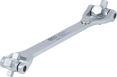 BGS 1012 Kľúč pre zátky olejových vaní "8 v 1" s magnetom (BGS101012)