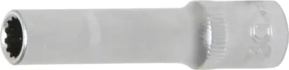 Nástrčná hlavice 1/4" 6 mm, prodloužená - Gear Lock. BGS 1015 (BGS1010156)