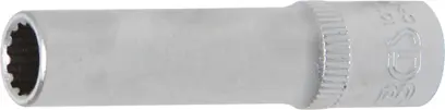 Nástrčná hlavice 1/4" 7 mm, prodloužená - Gear Lock. BGS 1015 (BGS1010157)