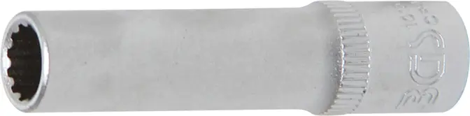 Nástrčná hlavice 1/4" 7 mm, prodloužená - Gear Lock. BGS 1015 (BGS1010157)