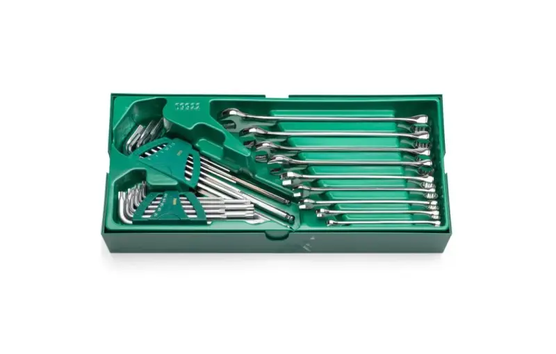 Kombinované kľúče SAE SATA Tools - 27 dielov (SATAST08034E)