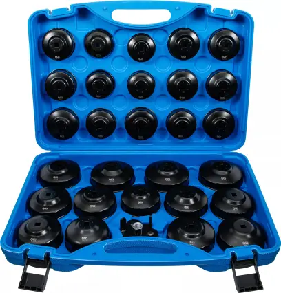 Nástrčné hlavice pro povolování olej. filtrů BGS101039 Sada 30 dílů (BGS101039)