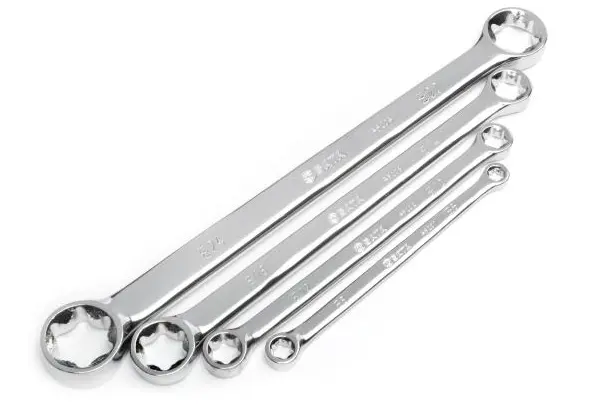 4 ks. Sada očkoplochých klíčů E-Torx - E6xE8, E10x (SATAST09012SJ)