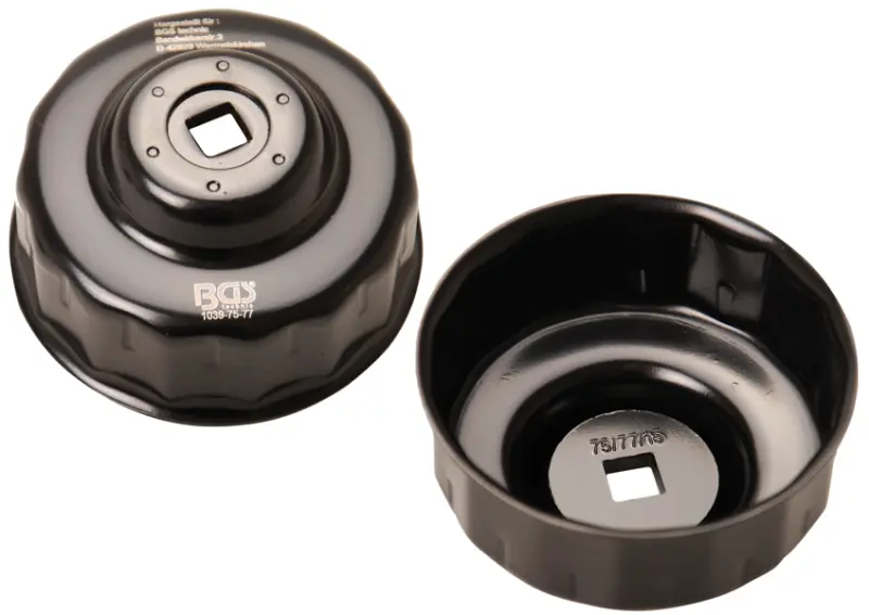 Klíč na olejové filtry průměr 75 ÷ 77 mm, 15hranný BGS101039-75-77 (Audi, Ford, Isuzu, Mercedes-Benz, Opel, VW) (BGS101039-75-77)
