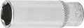 Nástrčná hlavice 1/4" 12 mm, 6-hranná, prodloužená, Pro Torque. BGS 1041 (BGS1010412)