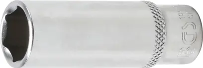 Nástrčná hlavice 1/4" 12 mm, 6-hranná, prodloužená, Pro Torque. BGS 1041 (BGS1010412)