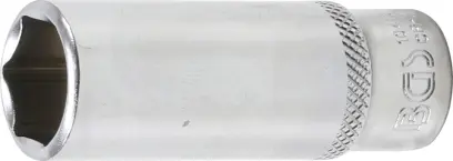Nástrčná hlavice 1/4" 13 mm, 6-hranná, prodloužená, Pro Torque. BGS 1041 (BGS1010413)