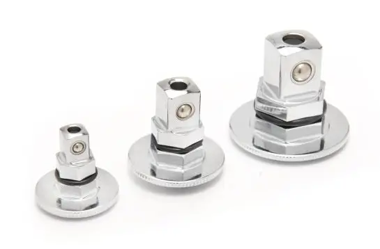 3 ks. Sada adaptérů pro metrické nářadí (1/4" x 10 (SATAST09084SJ)