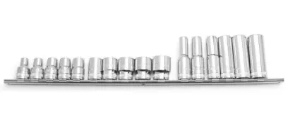 Nástrčné hlavice 1/2" 8 ÷ 24 mm, krátké, dlouhé SATA Tools -  16 dílů (SATAST09520)