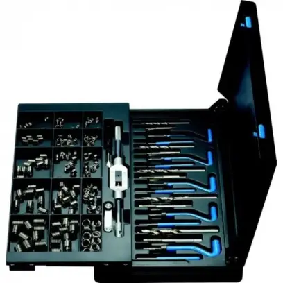 Sada V-COIL Workshop kit  pre opravu závitov M5 ÷ M12 M5 ÷ M12 Volkel 04080 (135 vložiek) (DATVOL04080)