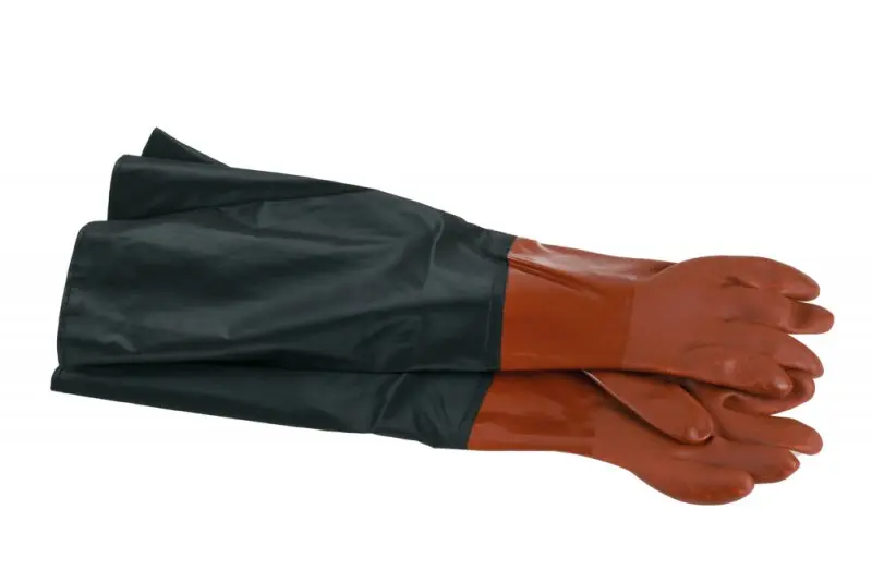 Rukavice k pískovací kabině (90302) (L26973)