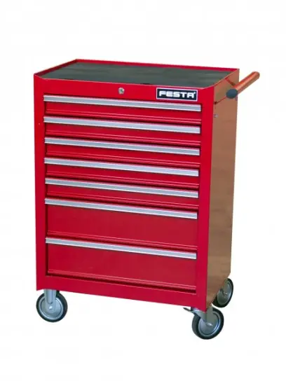 Vozík na nářadí, 7 zásuvek (L26986)