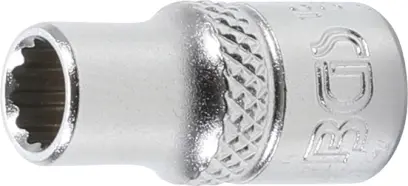 Nástrčná hlavice 1/4" 6 mm BGS1010776, 12hranná (BGS1010776)