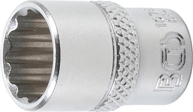 Nástrčná hlavice 1/4" 12 mm BGS1010782, 12hranná (BGS1010782)