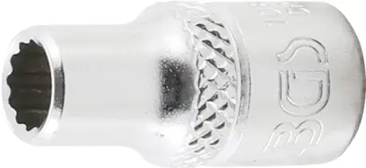 Nástrčná hlavice 1/4" palcová 7/32" BGS1010872, 12hranná (BGS1010872)